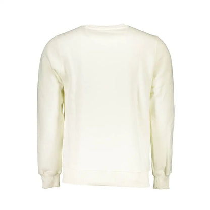 North Sails Bianco Cotton Men Sweatshirt - XXL