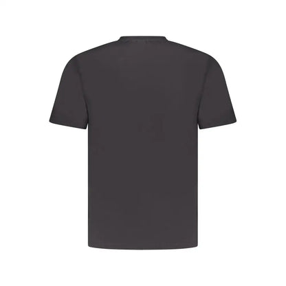 North Sails sort bomulds herret-shirt med kortærmet crew neck design