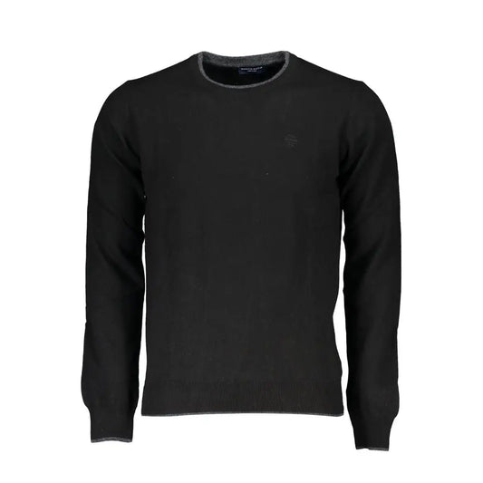 North Sails Black Polyamide Men Sweater - Sweaters