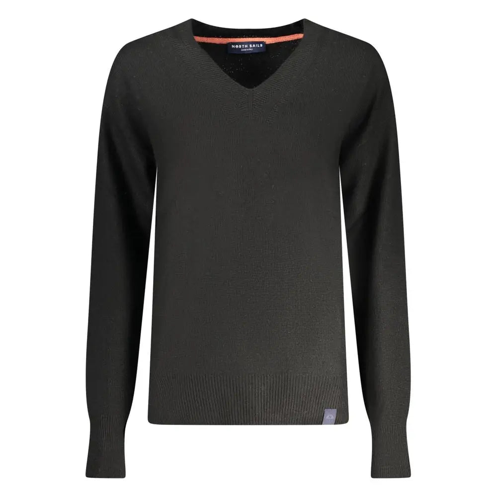 North Sails Black Polyamide Women’s Sweater - Sweaters