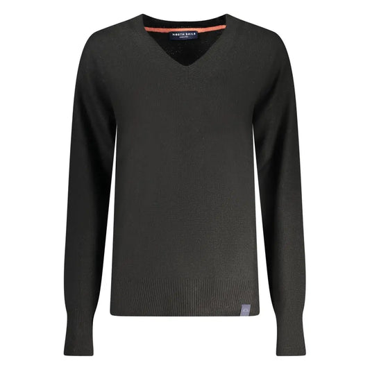 North Sails Black Polyamide Women’s Sweater - Sweaters