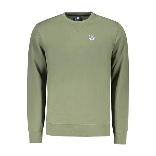 North Sails Green Cotton Sweatshirt