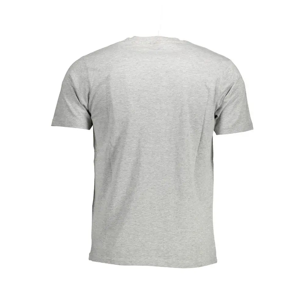 North Sails Grigio Cotton Men T-Shirt