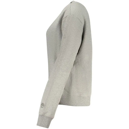 North sails grigio cotton kvinders sweatshirt i blød grå