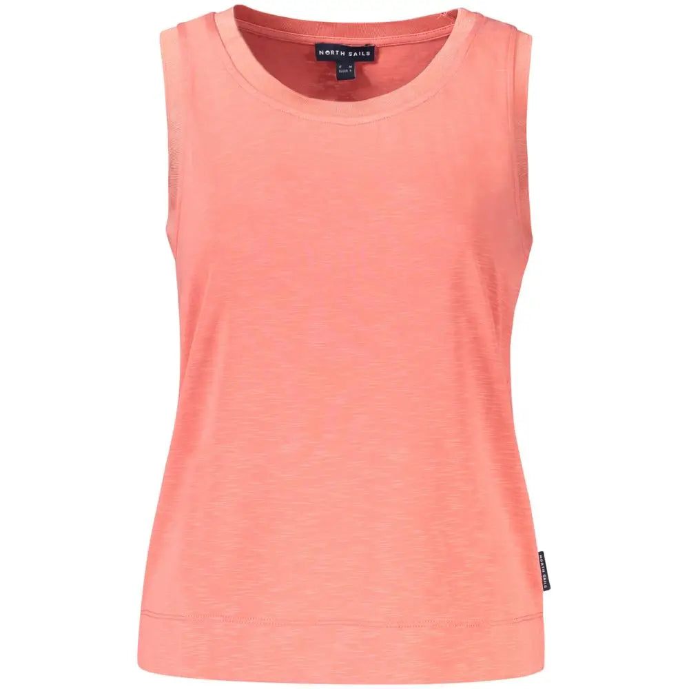 North Sails pink tank top i coral med polyester, ærmeløs