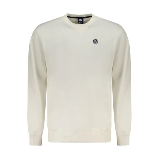 North Sails White Cotton Sweatshirt