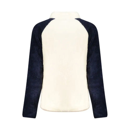 Hvide sweatshirt Norway 1963 Bianco med creme fleece og navy ærmer