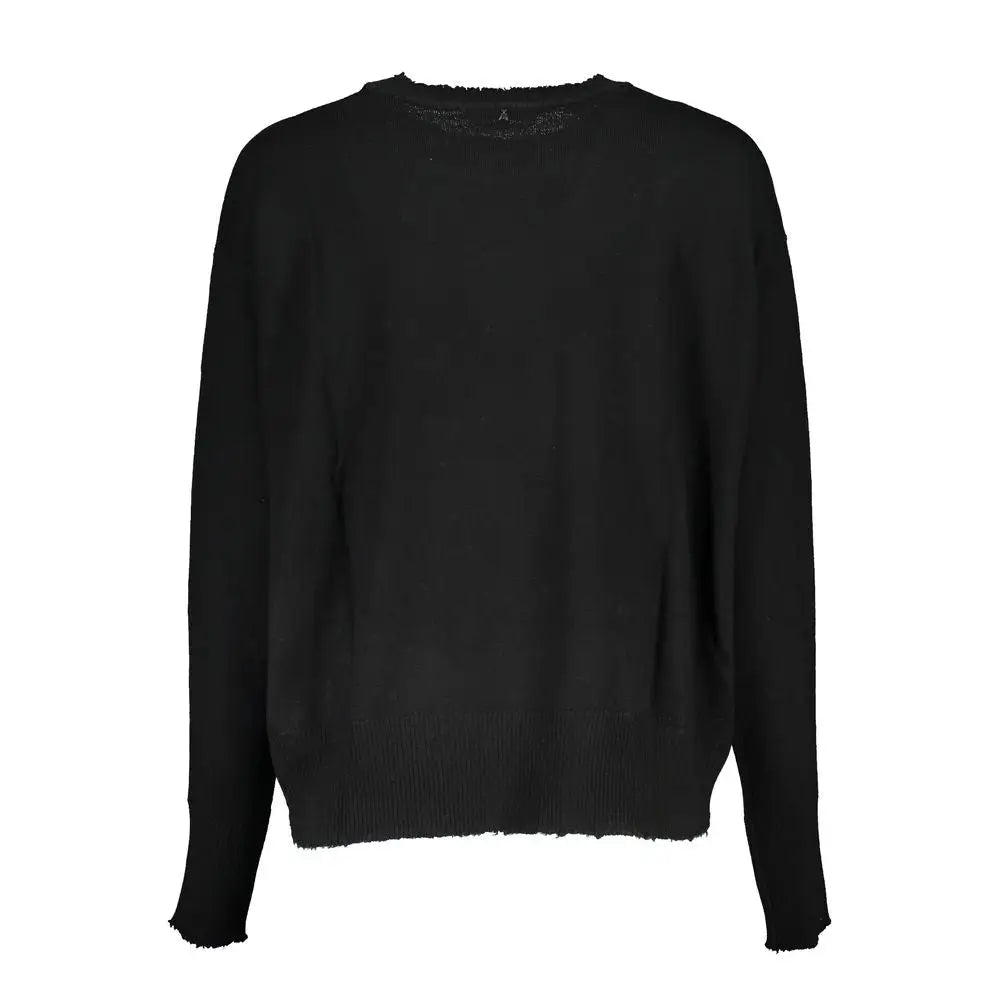 Patrizia Pepe Black Tessuto Women Sweater