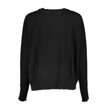 Patrizia Pepe Black Tessuto Women Sweater