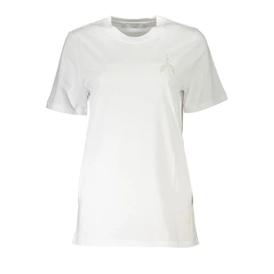 Patrizia Pepe Chic Embroidered Crew Neck Tee - T-shirts