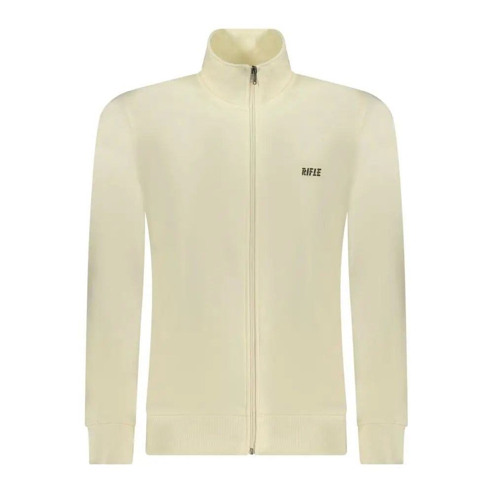 Hvid Rifle bomuldssweatshirt med rifle-logo, spar 30-70% på mode