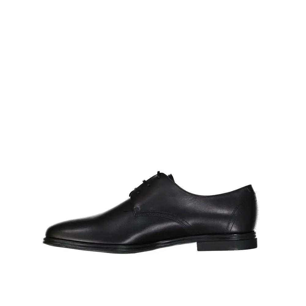 Salvatore Ferragamo sorte oxfords and derbies i sort læder