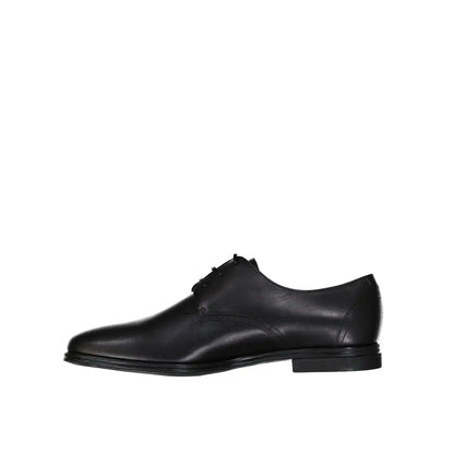 Salvatore Ferragamo sorte oxfords and derbies i sort læder