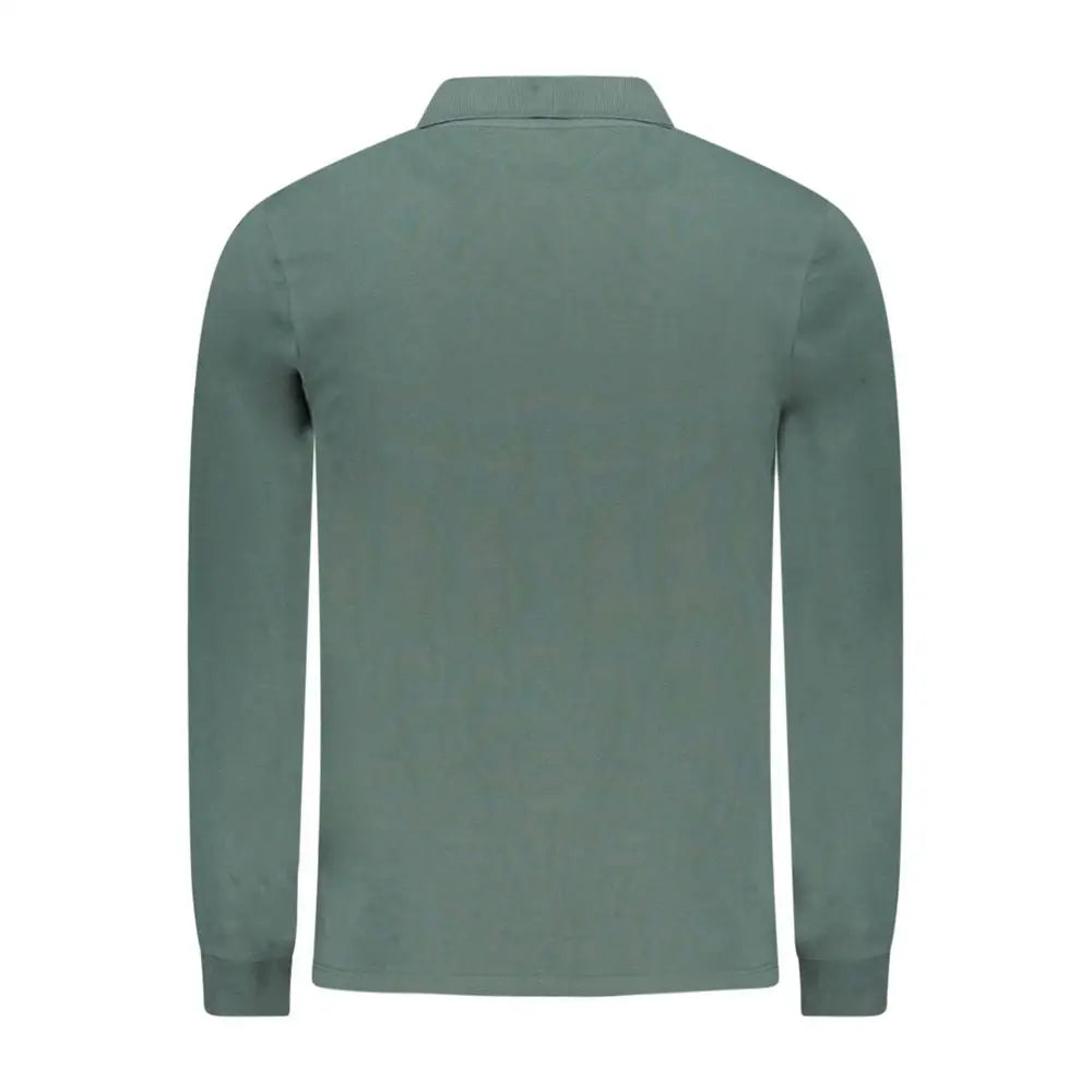 Timberland grøn bomuldspolo shirt, outlet mærkevarer, 100% originale brands