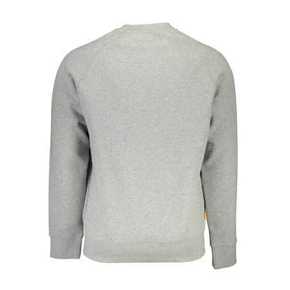 Timberland Grey Cotton Men Sweatshirt - S - Sweatshirts