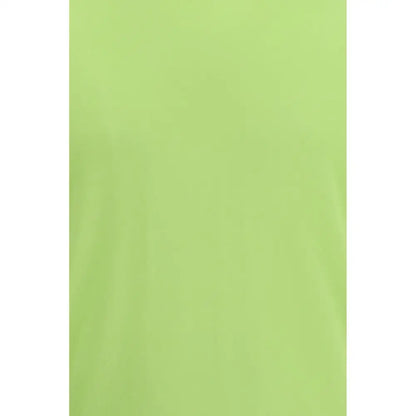 Tom Ford bicolor cotton sweatshirt med lys grøn stofpanel