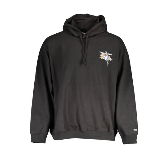 Tommy Hilfiger sort trøje i sort bomuld med broderet logo