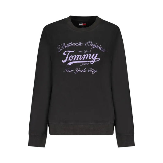 Tommy Hilfiger Black Cotton Women Sweater - Sweaters