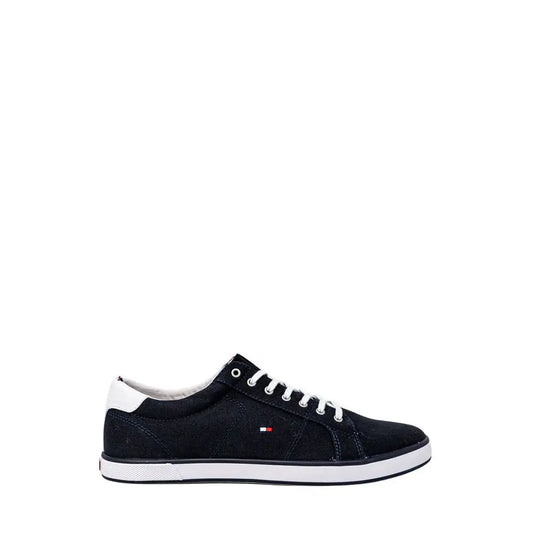 Tommy Hilfiger Blue Cotton Sneakers
