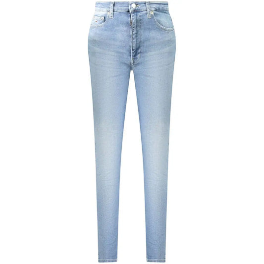 Tommy Hilfiger Blue Cotton Women Jeans - Jeans