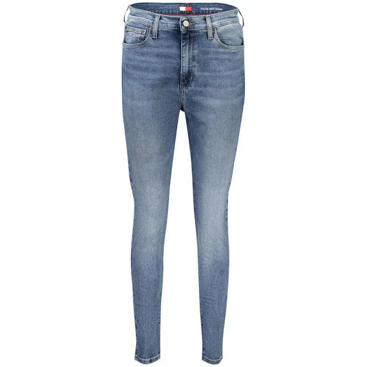 Tommy Hilfiger Blue Cotton Women Jeans - Jeans