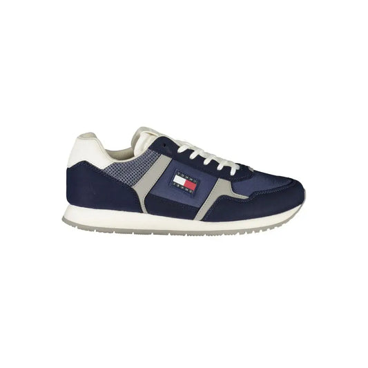 Tommy Hilfiger Blue Polyester Men Sneakers - Sneakers