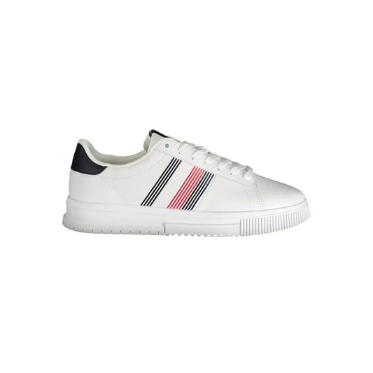 Tommy Hilfiger White Polyester Sneakers - Sneakers