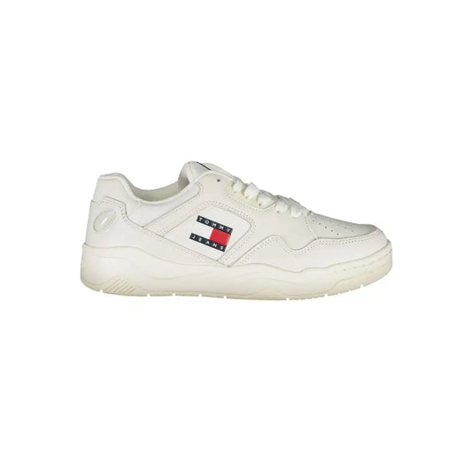 Tommy Hilfiger White Polyester Sneakers - Sneakers