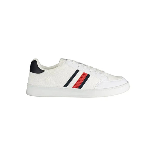 Tommy Hilfiger White Polyester Sneakers - Sneakers