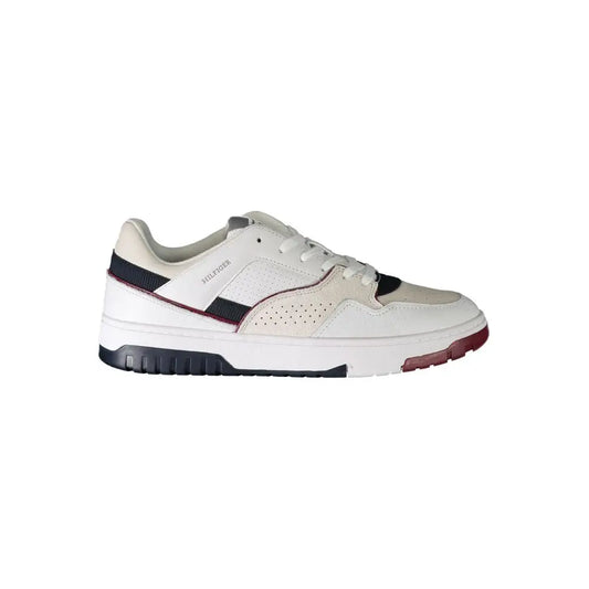 Tommy Hilfiger White Polyethylene Men Sneakers - Sneakers