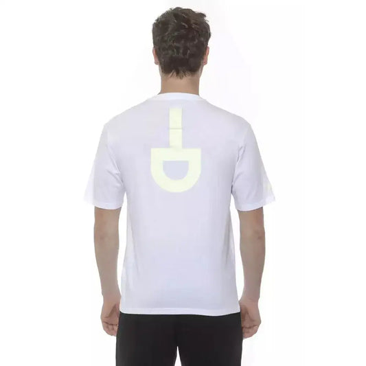 Tond White Cotton Men T-Shirt