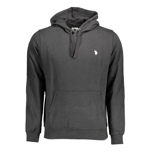 U.S. Polo Assn. sort grå bomuldssweater med Dark gray U.S