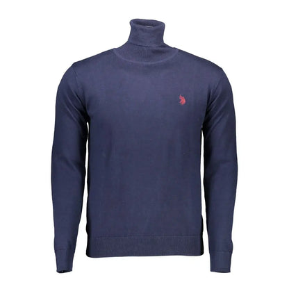 U.S. POLO ASSN. Blue Cotton Men Sweater - XXL