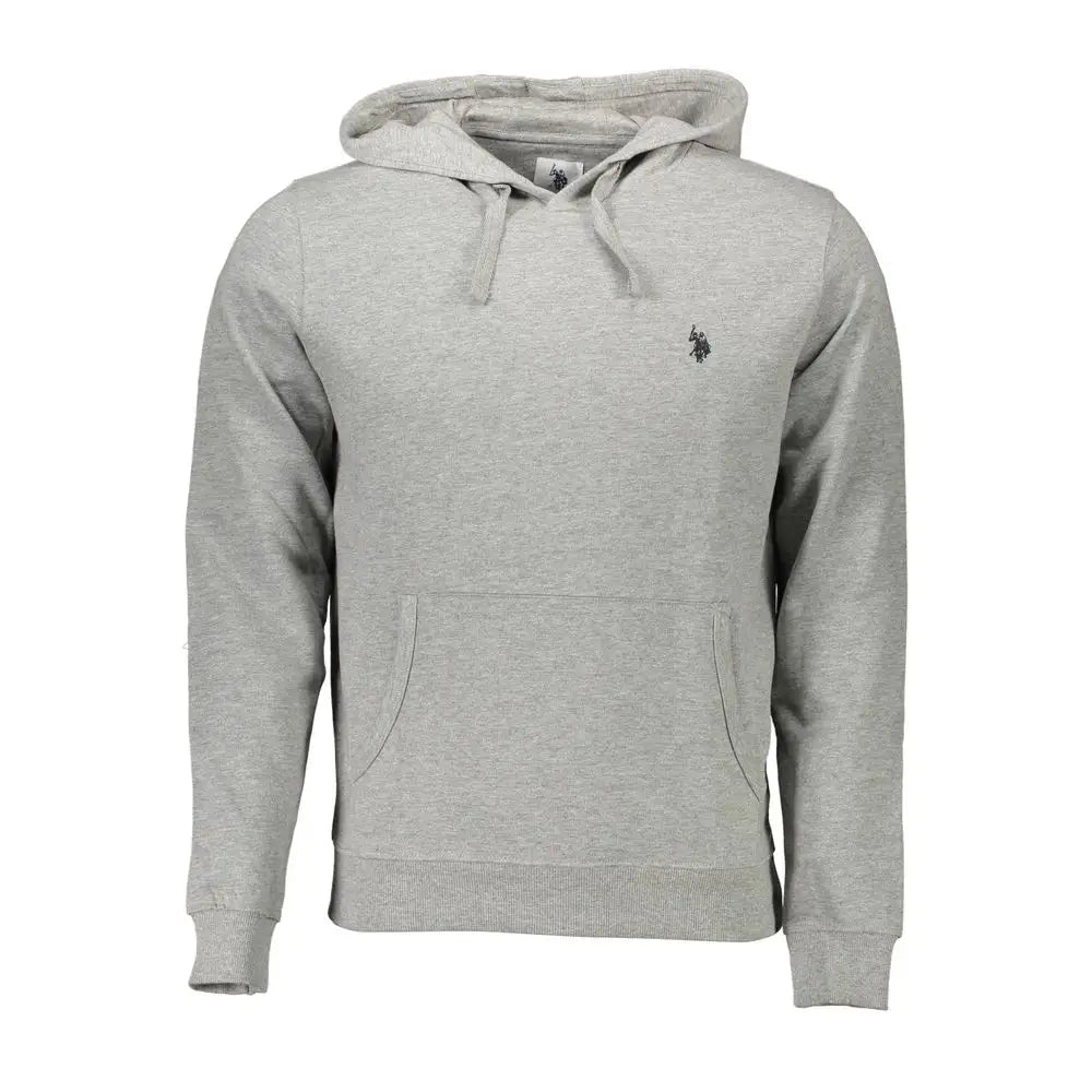 U.S. POLO ASSN. Grigio Cotton Men Sweatshirt - Sweatshirts