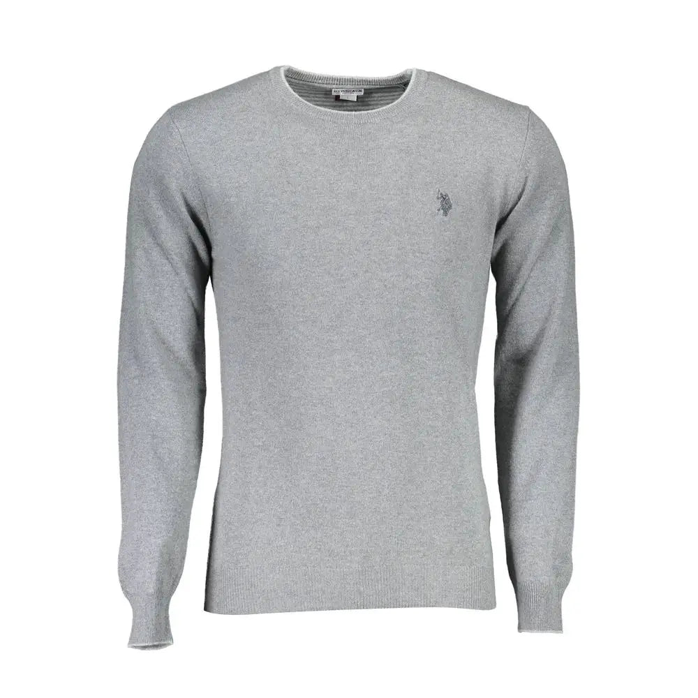 U.S. POLO ASSN. Grigio Wool Men Sweater - XXL