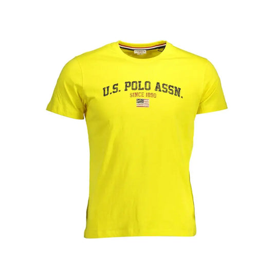 U.S. POLO ASSN. Yellow Cotton T-Shirt - XXL - T-shirts
