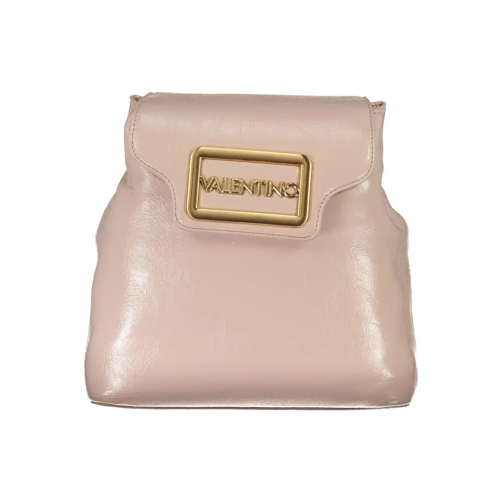 Sleek blush pink Valentino bags pink polyethylene crossbody med guld-logo