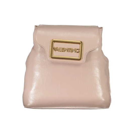 Sleek blush pink Valentino bags pink polyethylene crossbody med guld-logo