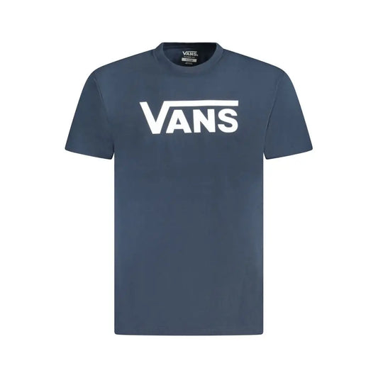 Vans Blue Cotton T-Shirt - T-shirts