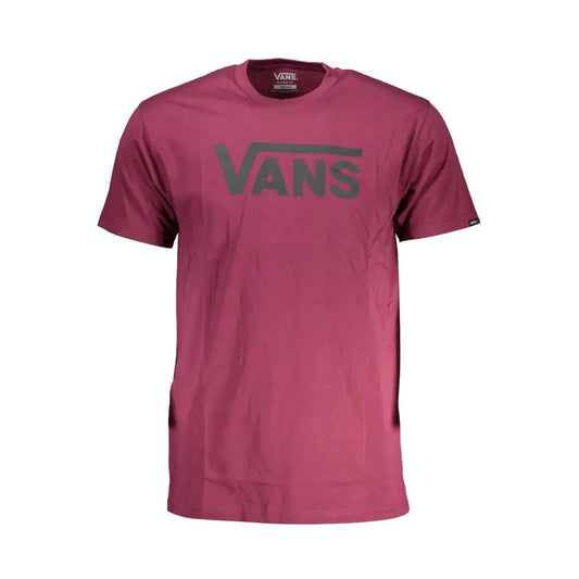 Vans lilla t-shirt i høj kvalitet med mørkegrå logo