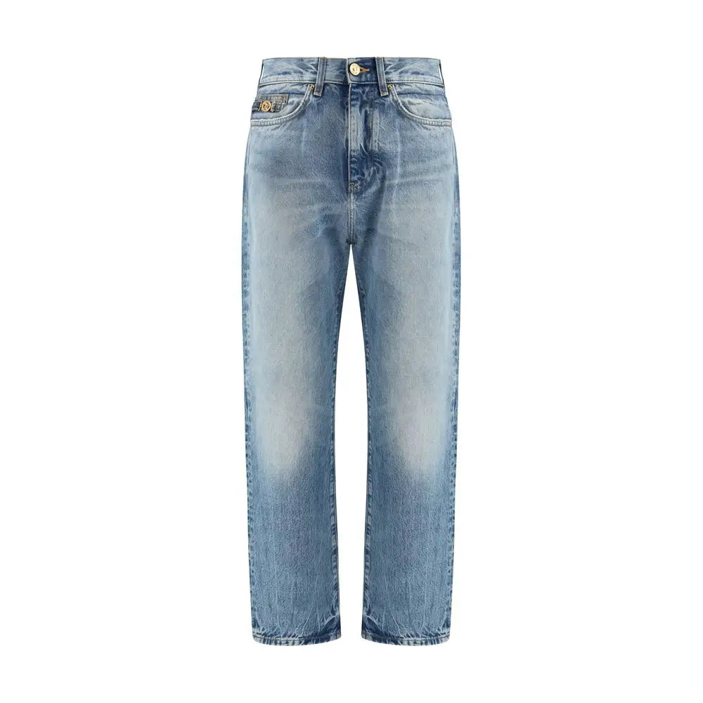 Versace lyseblå jeans i 100% originalt brand, spar 30-70% på mode