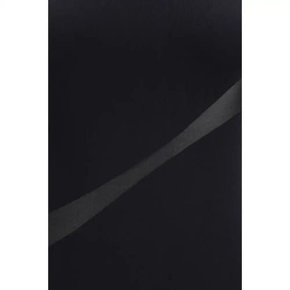 Wolford sorte polyamid bodysuit med subtil grå diagonal stribe